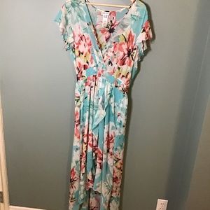 Chiffon maxi dress